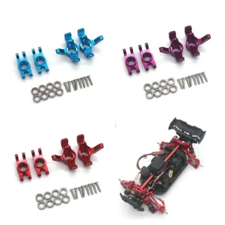Metal Steering Cup / Rear Wheel Seat / Steering Rod / Rear Axle Carrier for MJX 1/16 1/14 RC Car Vehicle Models Spare Pa