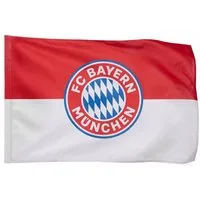 FC Bayern München Fahne FC Bayern München I Fahne Logo 150x100 cm I Rot/Weiß