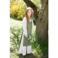 Burgschneider Ritter-Kostüm Kinder Mittelalter Kleid Typ Überkleid Ylva Lindgrün 104
