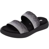 Remonte Pantolette, Plateau, Sommerschuh, Schlappen mit funkelenden Strasssteinen
