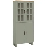 Home affaire Hochschrank Rodby FSC®-zertifiziertes Massivholz, Breite 75cm, Höhe 170cm