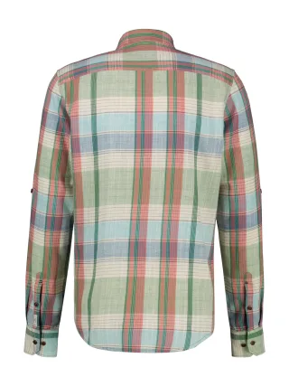 LERROS - BUTTON DOWN sage green - Gr. - XL