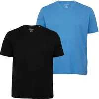 s.Oliver T-Shirt Basic (Sparpack, 2-tlg., 2er-Pack) T-Shirts in Übergrößen, Big Size, Plusgrößen im Doppelpack
