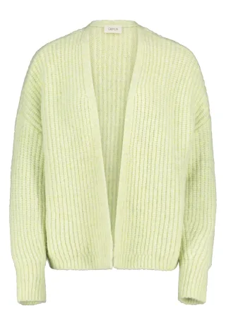 CARTOON - Strick-Cardigan bright yellow melange - Gr. - 40
