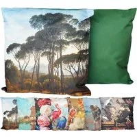 JACK Dekokissen JACK Outdoor Lounge Kissen 45x45cm mit Motiv inkl. Füllung Wasserfest, mit Lotus-Effekt, Robust, Strapazierfähig, für Innen & Außen geeignet