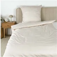 TOM TAILOR HOME Bettwäsche FINE STRIPES, Satin, 2 teilig, new bedroom, gewebtes Label