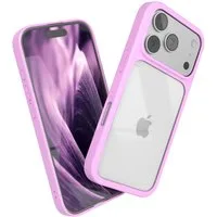 EAZY CASE Handyhülle Bumper Case für Apple iPhone 17 Pro 6,3 Zoll, Handyhülle Dünn mit Kameraschutz Hybrid Handyhülle stoßfest Helllila