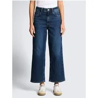 TOM TAILOR 7/8-Jeans Jeanshosen TTNELMA CULOTTE Jeans