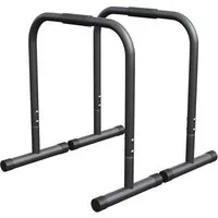 GORILLA SPORTS Handstandtrainer Push-up Stand Bar Parallettes Schwarz/Rot/Blau (1-St)