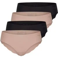 sloggi Hipster 4er Pack ZERO Microfibre 2.0 (Spar-Set, 4-St) Hipster - Nahtlos - Kein Abzeichnen unter Kleidung, Weich und leicht