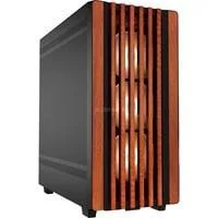 Rebel C70M RGB , Tower-Gehäuse schwarz/holz