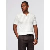 OMBRE Poloshirt Luftiges Design Herren-Poloshirt mit Reißverschluss am Halsausschnitt