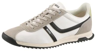 BOSS ORANGE Sneaker "Zayn Lowp" Freizeitschuh, Halbschuh, Schnürschuh im Retro-Look