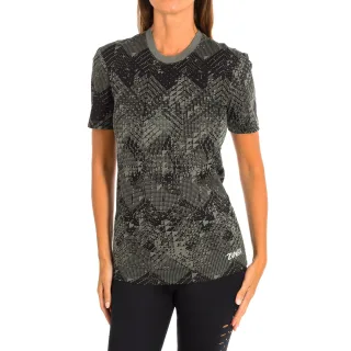 Damen Kurzarm-Rundhals-Sport-T-Shirt Z2T00161