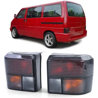 Rückleuchten Heckleuchten Schwarz Smoke für VW T4 IV ab 1990-2003
