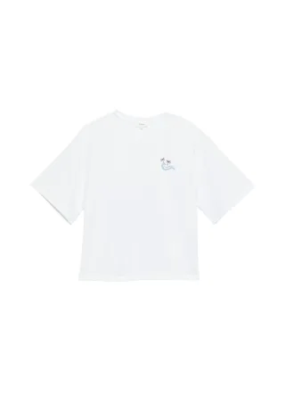 s.Oliver Red Label - T-Shirt mit Print weiß - Gr. - 36