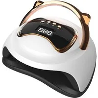 KINSI Lichthärtungsgerät 120W Professionelle UV LED Nagellampe mit 36 LEDs,4 Zeitstufen, Intelligenter Sensor - Schnell Trockner für Gel Nägel und Acryl