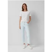 s.Oliver Regular-fit-Jeans Jeans-Hose KAROLIN Cropped Jeans Karolin / Regular Fit / Mid Rise / Straight Leg
