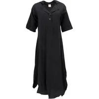Guru-Shop Midikleid Luftiges Sommerkleid, Shirtkleid, Baumwoll.. alternative Bekleidung