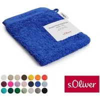 s.Oliver Waschhandschuh s.Oliver, Premium Qualität, 600 gr/m², auch als Sets erhältlich, Walkfrottier (1-St), große Farbauswahl, auch als Duschtuch, Handtuch, Gästetuch