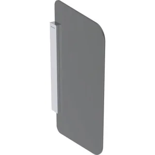 Geberit Urinaltrennwand Glas rechteckig schwarz, 115211CD1 115211CD1