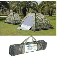 Youyijia Wurfzelt Wurfzelte Camping Kuppelzelt Wasserdichtes Camouflage Wanderzelt