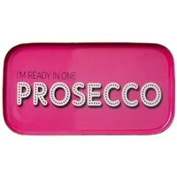 Giftcompany Dekotablett Dekotablett Love Trays I´m ready in one Presecco (21,6x11,6cm)