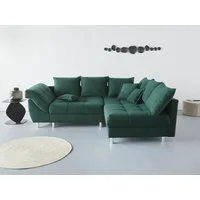 COLLECTION AB Ecksofa Innsbruck L-Form, B: 247 cm, 3 Zierkissen, Federkern