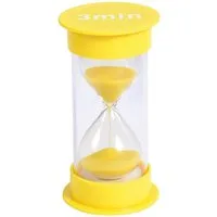 EDUPLAY Lernspielzeug Sanduhr 3 min, Ø 6,5 x 12 cm hoch (0-St)