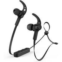 Hama Bluetooth Kopfhörer (In-Ear, Mikrofon, Ear-Hook, Sprachsteuerung) Bluetooth-Kopfhörer (Noise-Reduction, Sprachsteuerung, integrierte Steuerung für Anrufe und Musik, Google Assistant, Siri)