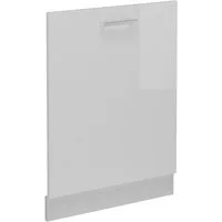 Vicco Frontblende R-Line, Weiß Hochglanz/Weiß, 60 cm ohne Arbeitsplatte (1 St)