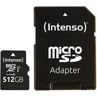 Premium 512 GB microSDXC, Speicherkarte schwarz, UHS-I U1, Class 10