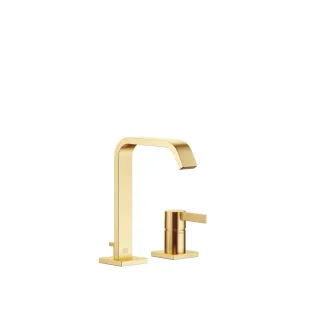Dornbracht Waschtisch-Zweilochbatterie mit Ablaufgarnitur IMO 29217671 Gold gebürstet (PVD),29217671 29217671-37
