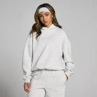 MP Damen Basics Oversize-Kapuzenpulli – Hellgrau - M