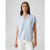 OPUS Shirttop SOFRANKA Regular mit drapierter Schulter