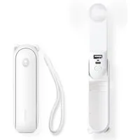 Jisulife Handventilator Life8 Plus, 3in1 Funktion mit Ventilator Powerbank und LED Licht