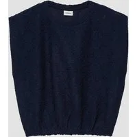 s.Oliver Muskelshirt T-Shirt Strukturiertes T-Shirt im V-Shape