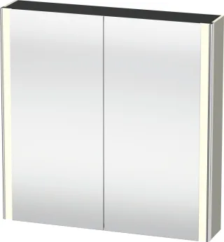 Duravit XSquare Spiegelschrank Taupe 800x155x800 mm - XS7112060602000 XS7112060602000