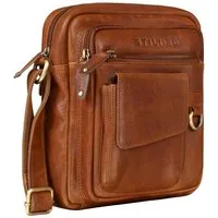 STILORD Schultertasche "Ryan" Crossbody Tasche Herren Leder zum Umhängen Vintage Ledertasche