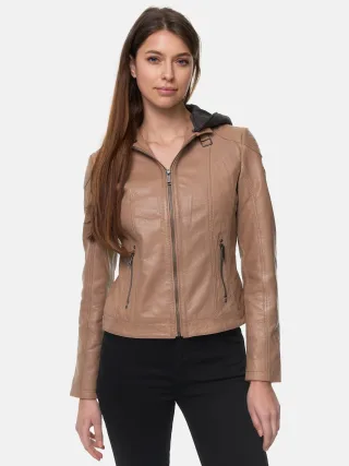 Tazzio Damen Lederjacke