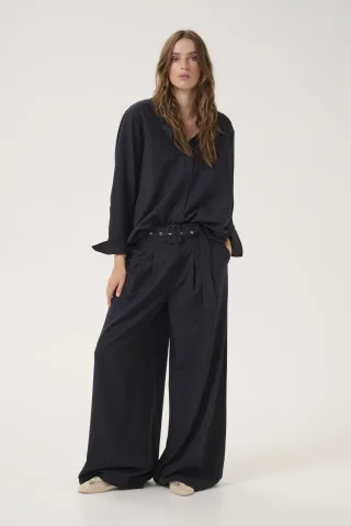 Casual Hose Loose fit blue