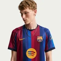 Nike Fußballtrikot FCB M NK DF JSY SS STAD HM für Erwachsene, FC Barcelona, Kurzarm, atmungsaktiv
