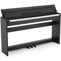 MUSTAR Digitalpiano mit Bluetooth, 3 Pedalen & Stereolautsprechern, 88 Tasten (1-St), Aufzeichnung, Halb-offene Abdeckung, Halbgewichtete Tasten