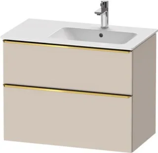 Duravit D-Neo Waschtischunterbau wandhängend Taupe Matt 810x462x625 mm - DE4367034910000 DE4367034910000
