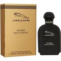 Jaguar Eau de Toilette for Men Gold in Black 100 ml