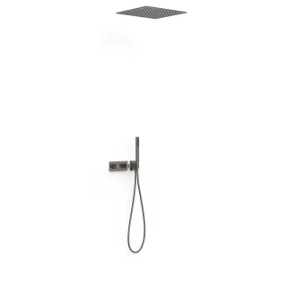 Tres Bausatz 2 Wege Thermostat Unterputz B system für die Dusche , 30725206GR 30725206GR