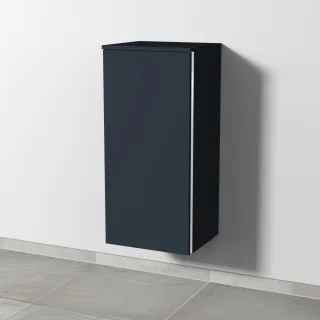 Sanipa 3way Mittelschrank mit 1 Tür, Marine-Matt, BP1221R BP1221R