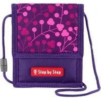 Step by Step Schulranzen Brustbeutel Butterfly Night Ina (1 Stück), Geldbörse, Portemonnaie, Brieftasche