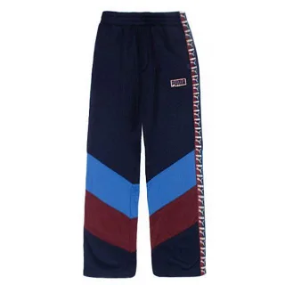 Puma x Rihanna Fenty Wide Leg Damen Marineblaue Trainingshose