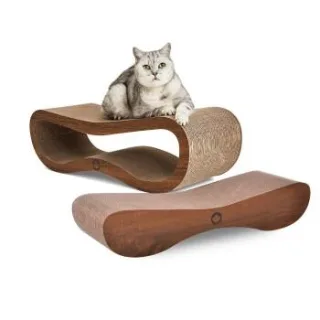 Canadian Cat Company Kratzbrett Orbit + Satellite 2.0 braun